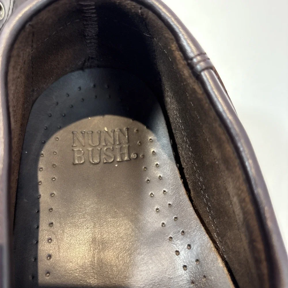 Men's‎ NUNN BUSH Casual Deck Boat Shoes, Size 9W 81955-02 Chocolate Bark
